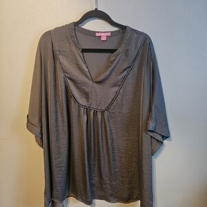 Gray Women's Top
